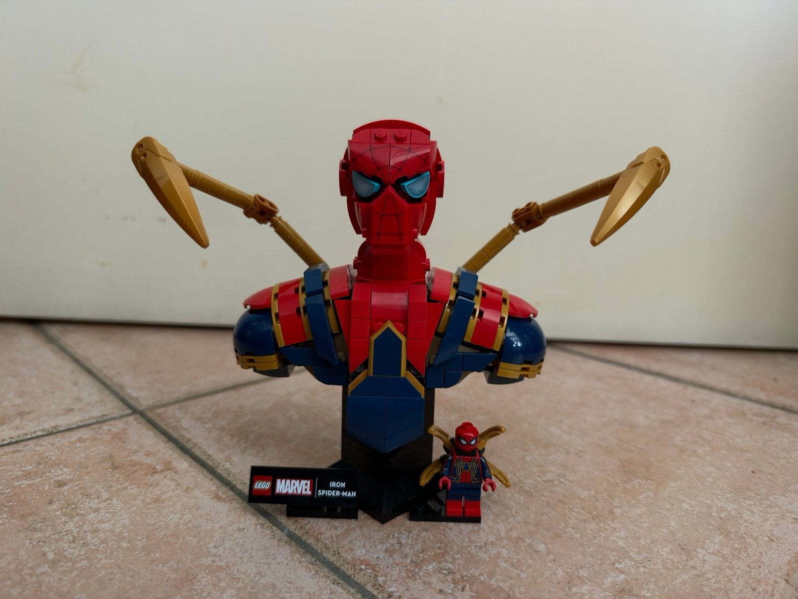 Lego Marvel #76326 Iron Spider bust, Ophalen, Marvel, Lego, Zo goed als nieuw