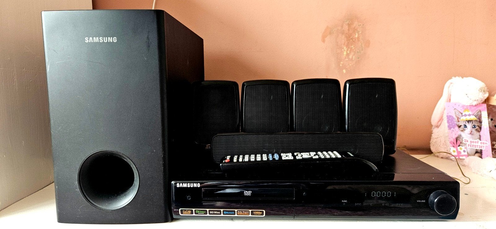 Samsung HT-Z320 5.1 Home Cinema System, Overige merken, Gebruikt, 70 watt of meer, Ophalen of Verzenden