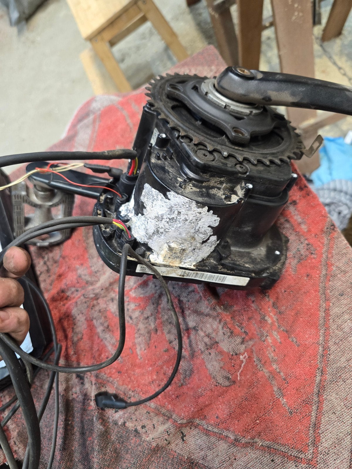Bosch E-bike Motor, Accu's en Display - Gebruikt, Gebruikt, Kunststof, Motor, Bosch