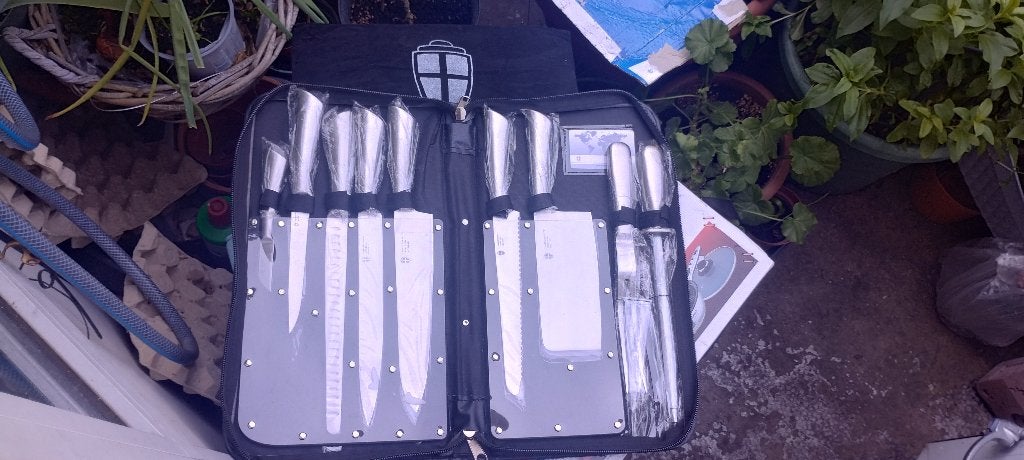 Complete messenset, Huis en Inrichting, Bestekset, Nieuw, Rvs of Chroom, Overige merken