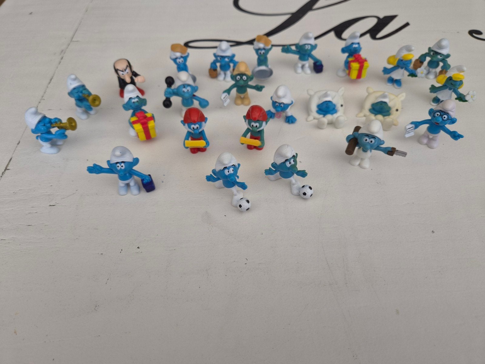 smurfen, Verzamelen, Poppetjes en Figuurtjes, Ophalen of Verzenden, Zo goed als nieuw