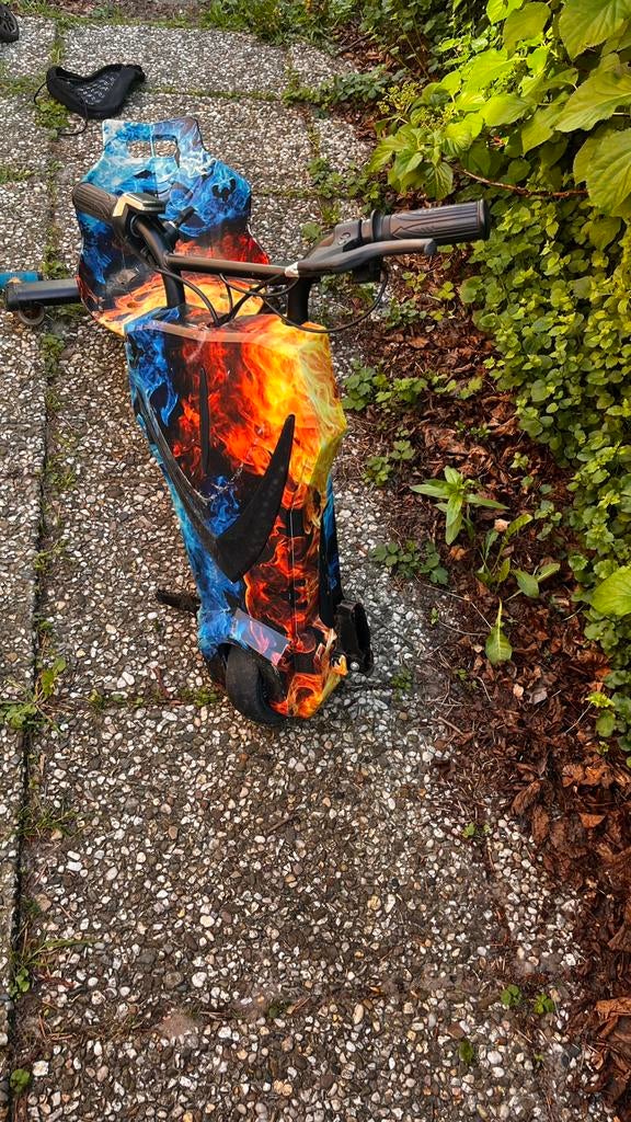Drift trike, Ophalen, Gebruikt