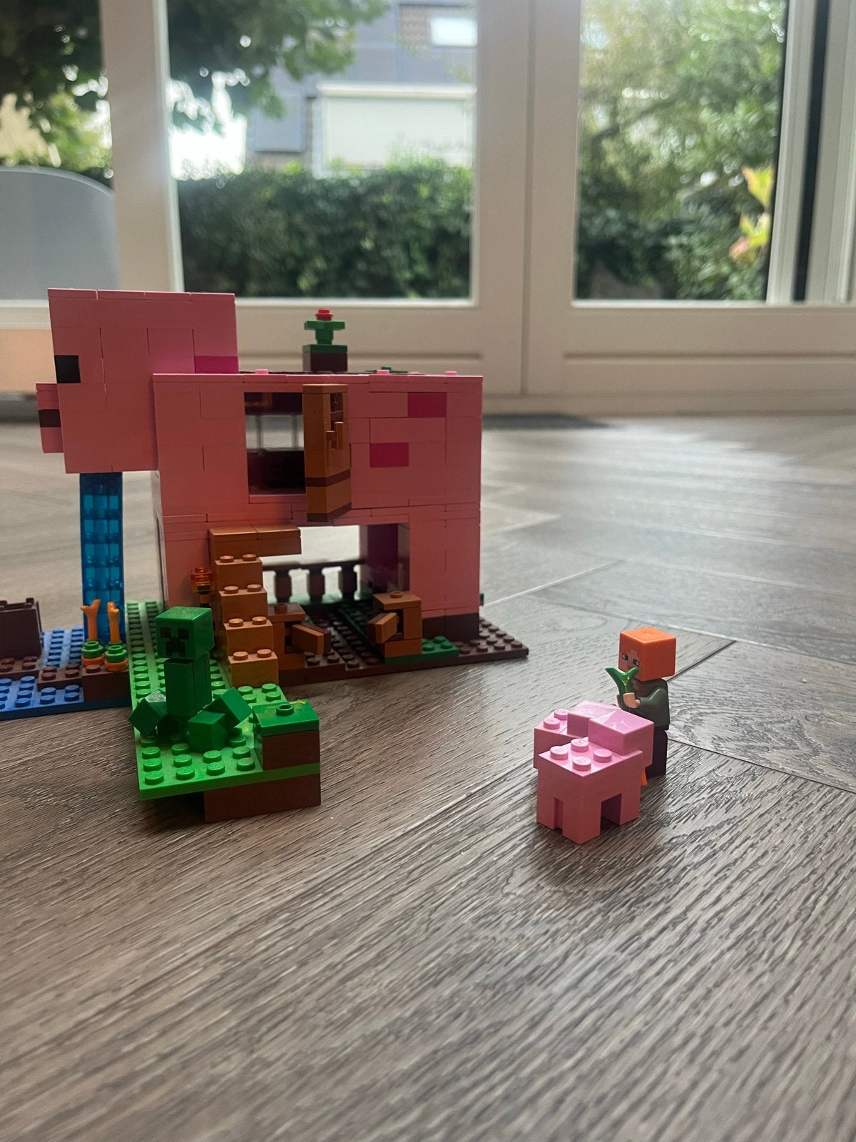 LEGO Minecraft Het Varkenshuis 21170 - Compleet met boekje, Ophalen, Gebruikt, Minecraft, Lego