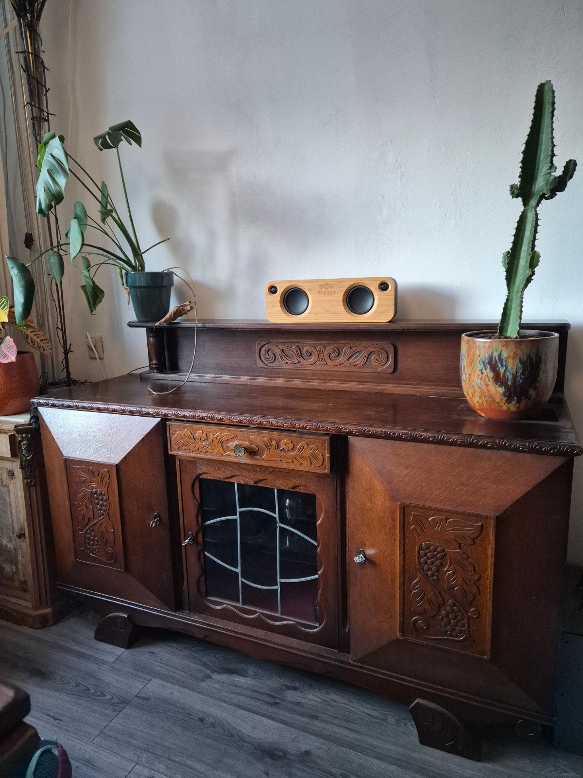Antiek dressoir met opzetstuk en authentieke details, Antiek en Kunst, Ophalen