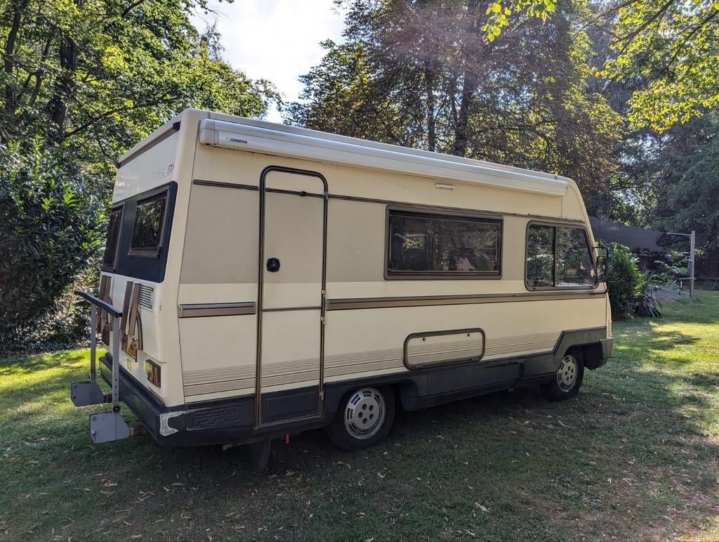 Mooie FFB 570 Tabbert camper te koop, Caravans en Kamperen, Campers, Integraal, Ringverwarming, Reservewiel, Fiat