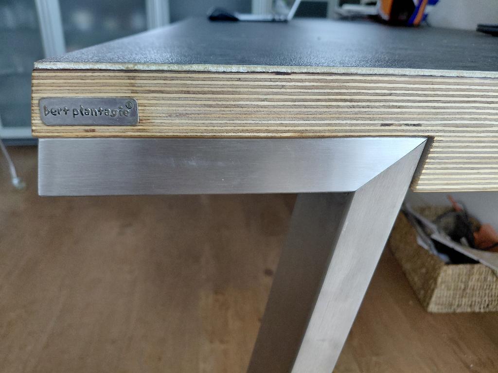 Eettafel Bert Plantagie, Gebruikt, 150 tot 200 cm, Rechthoekig, 50 tot 100 cm