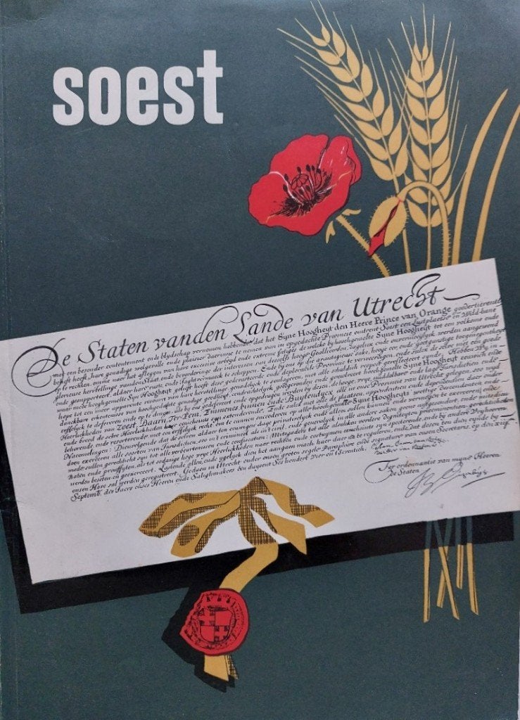 Soest, 12½–jarig jubileum Mr. S.P. baron Bentinck (1959), Boeken, Ophalen of Verzenden, 20e eeuw of later, R. Tolma, J. Dulieu