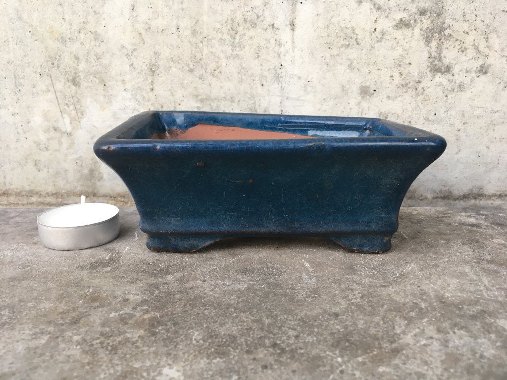 Bonsai schaal 14,5x9,5x5,5cm ****, Tuin en Terras, Ophalen of Verzenden, Overige vormen, Aardewerk, Minder dan 40 cm