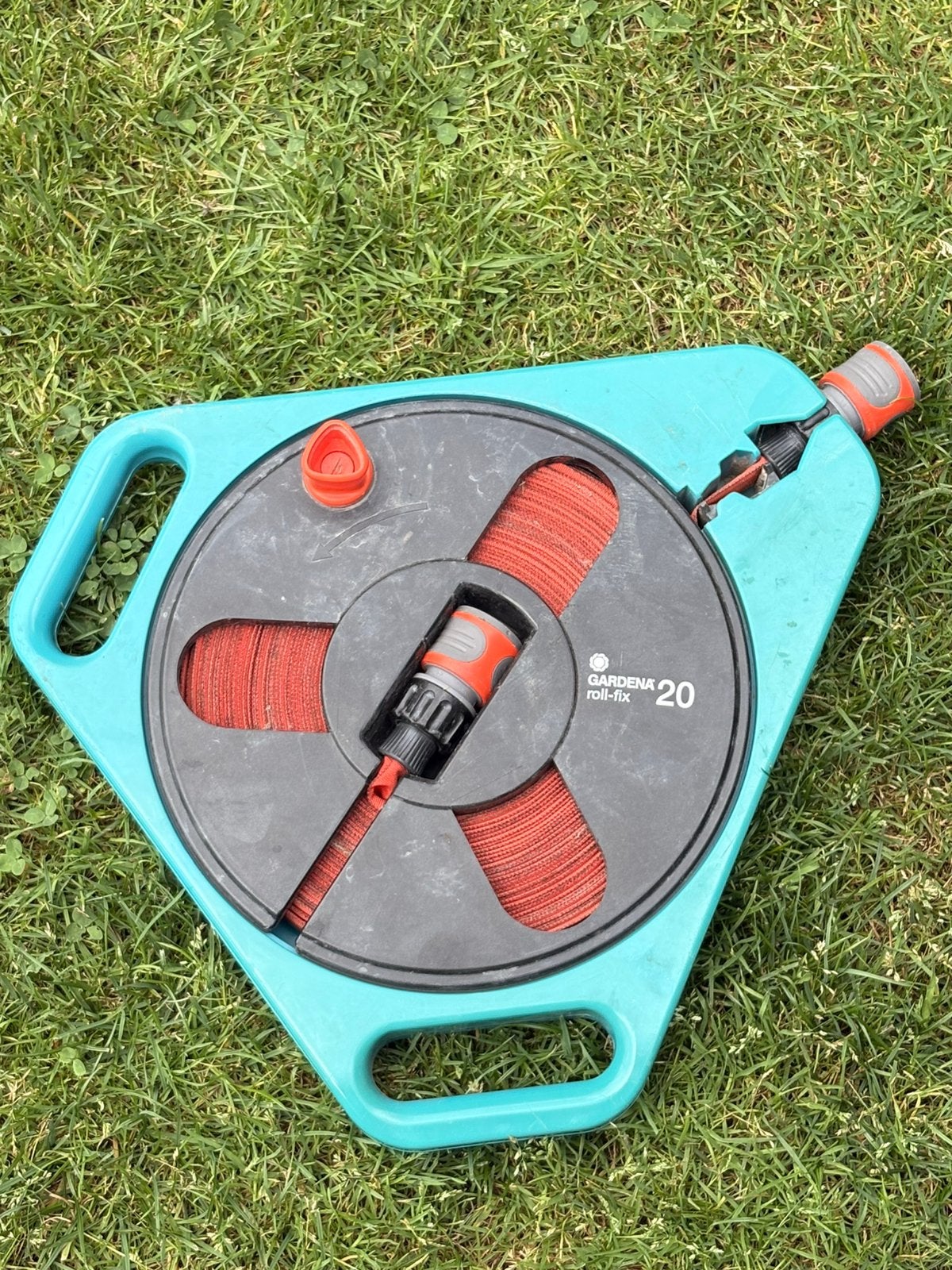 Gardena roll-fix 20, Ophalen of Verzenden, Zo goed als nieuw, Tuinslang