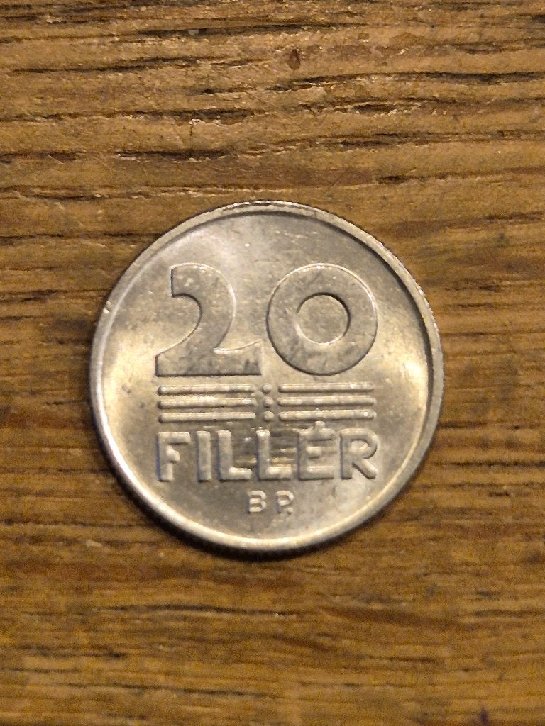 Hongarije - 20 Filler 1989, Verzenden, Hongarije, Losse munt