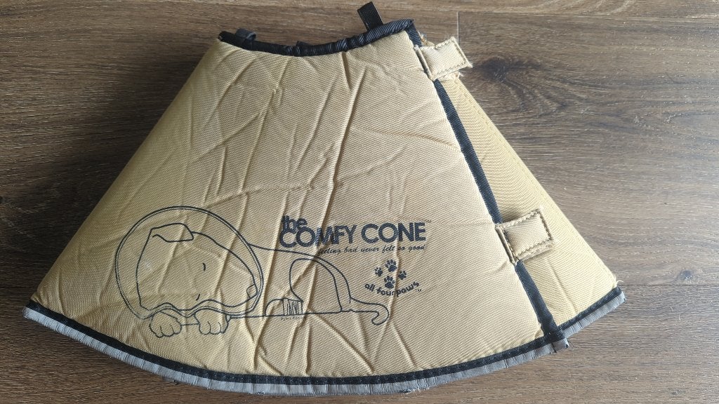 Comfy cone kraag voor honden / hondenkraag Large, Overige merken, Ophalen of Verzenden, Zo goed als nieuw, Overige typen