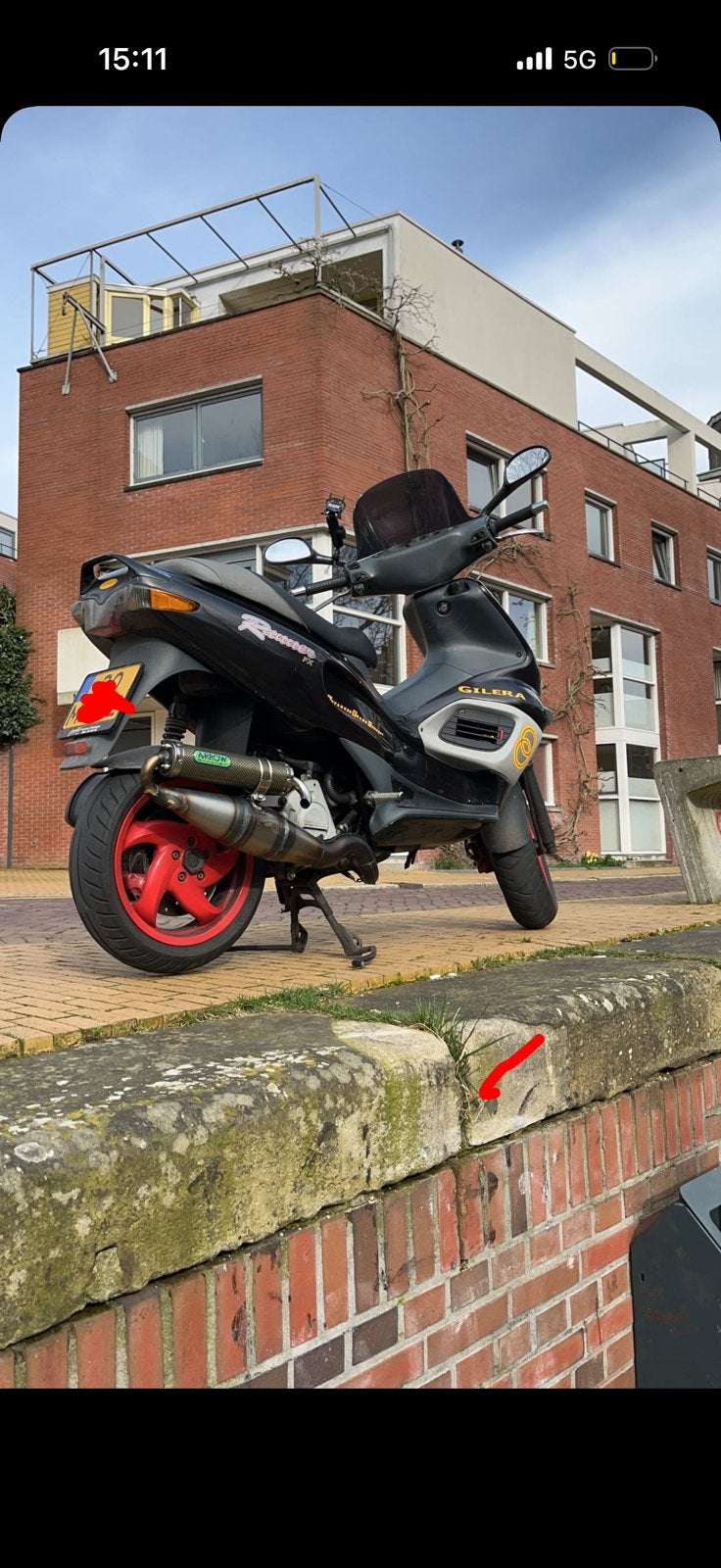Gilera runner blok 180cc, Ophalen