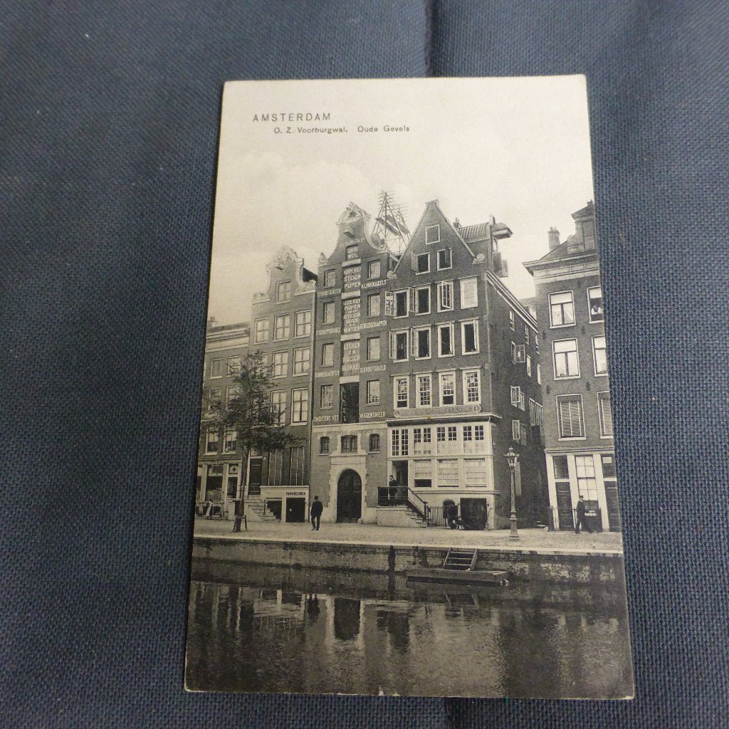 Ansichtkaart van Amsterdam, Ophalen of Verzenden, 1920 tot 1940, Ongelopen, Noord-Holland