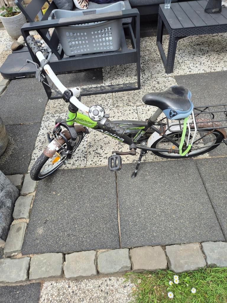 Alpina yabber opknap fietsje 16", Fietsen en Brommers, Fietsen | Vouwfietsen, Ophalen of Verzenden, Gebruikt, 16 tot 18 inch