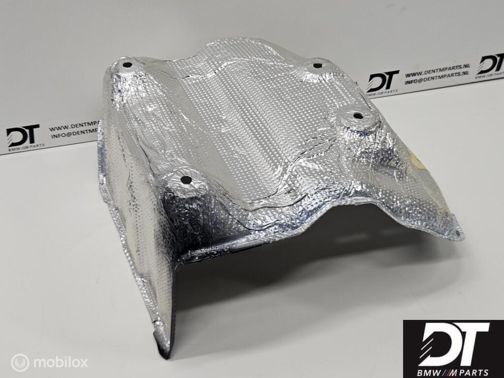 Hitteschild einddemper rechts BMW E63 E64 M6 S85 51487897778, Auto-onderdelen, Uitlaatsystemen, Nieuw, Ophalen of Verzenden
