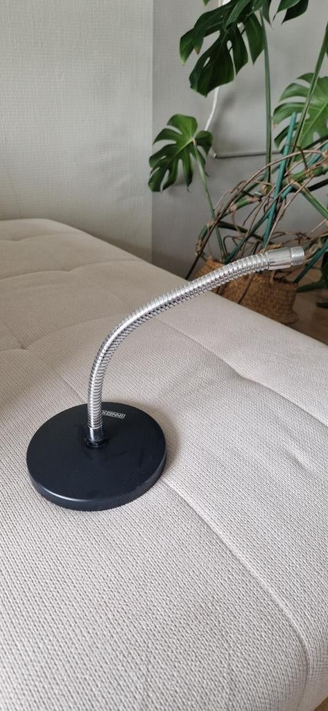 Bureau microfoon standaard met flexibele zwanenhals, Muziek en Instrumenten, Microfoons, Ophalen of Verzenden, Gebruikt, Overige typen