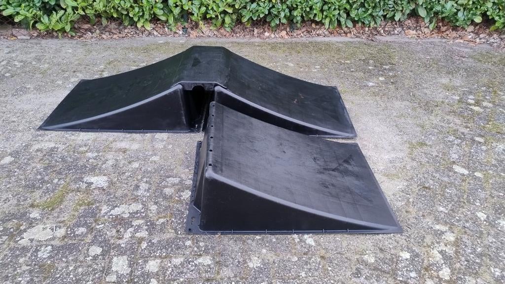 Schans Urban Streetramps voor stuntstep, skateboard, BMX, Ophalen, Gebruikt, Gewone step