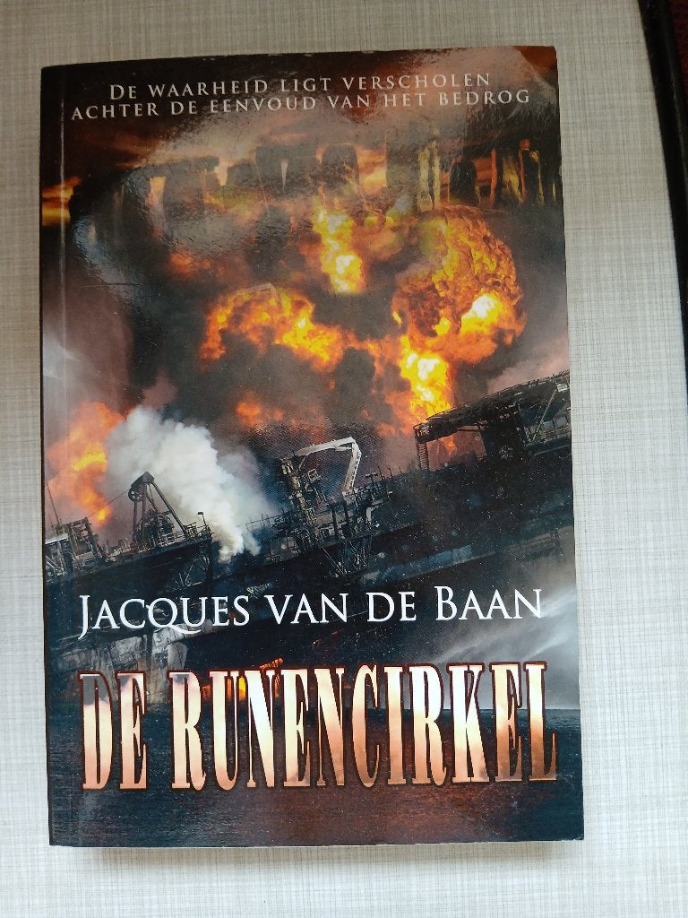 Jacques van de Baan - De runencirkel, Boeken, Thrillers, Ophalen of Verzenden, Zo goed als nieuw, Jacques van de Baan