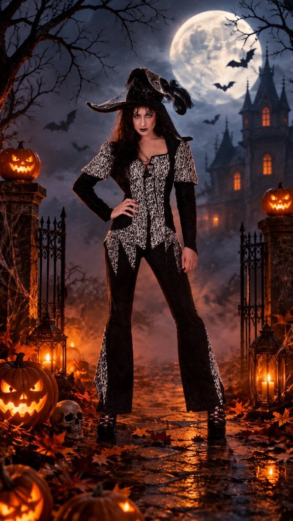 Halloween Heksenpak valt als maat 38, Maat 38/40 (M), Nieuw, Ophalen of Verzenden, Halloween