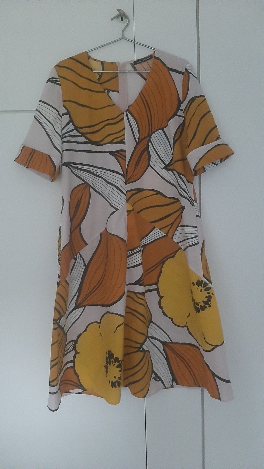 Luisa Cerano Jurk maat 46/zgan, Kleding | Dames, Jurken, Blauw, Maat 46/48 (XL) of groter, Ophalen of Verzenden, Zo goed als nieuw