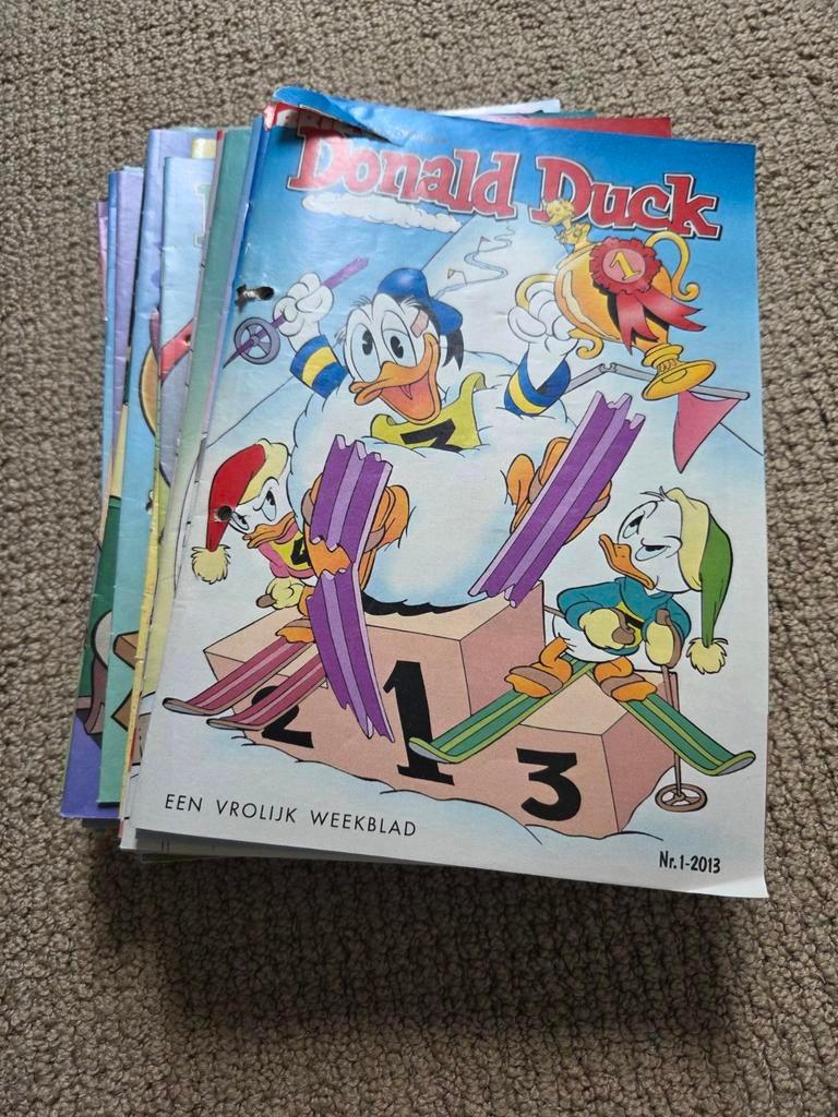 Donald Duck Weekblad - reeks uit 2013, Boeken, Stripboeken, Gelezen, Ophalen of Verzenden, Donald Duck, Meerdere stripboeken