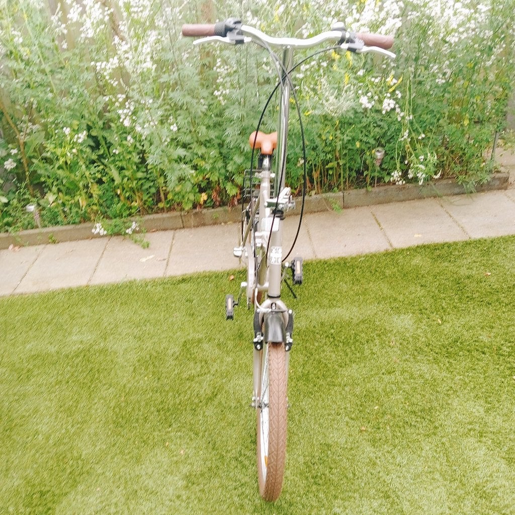 Nette Hollandia Travel 3 Vouwfiets – Compact Inklapbaar, Fietsen en Brommers, 20 inch of meer, Versnellingen, Zo goed als nieuw