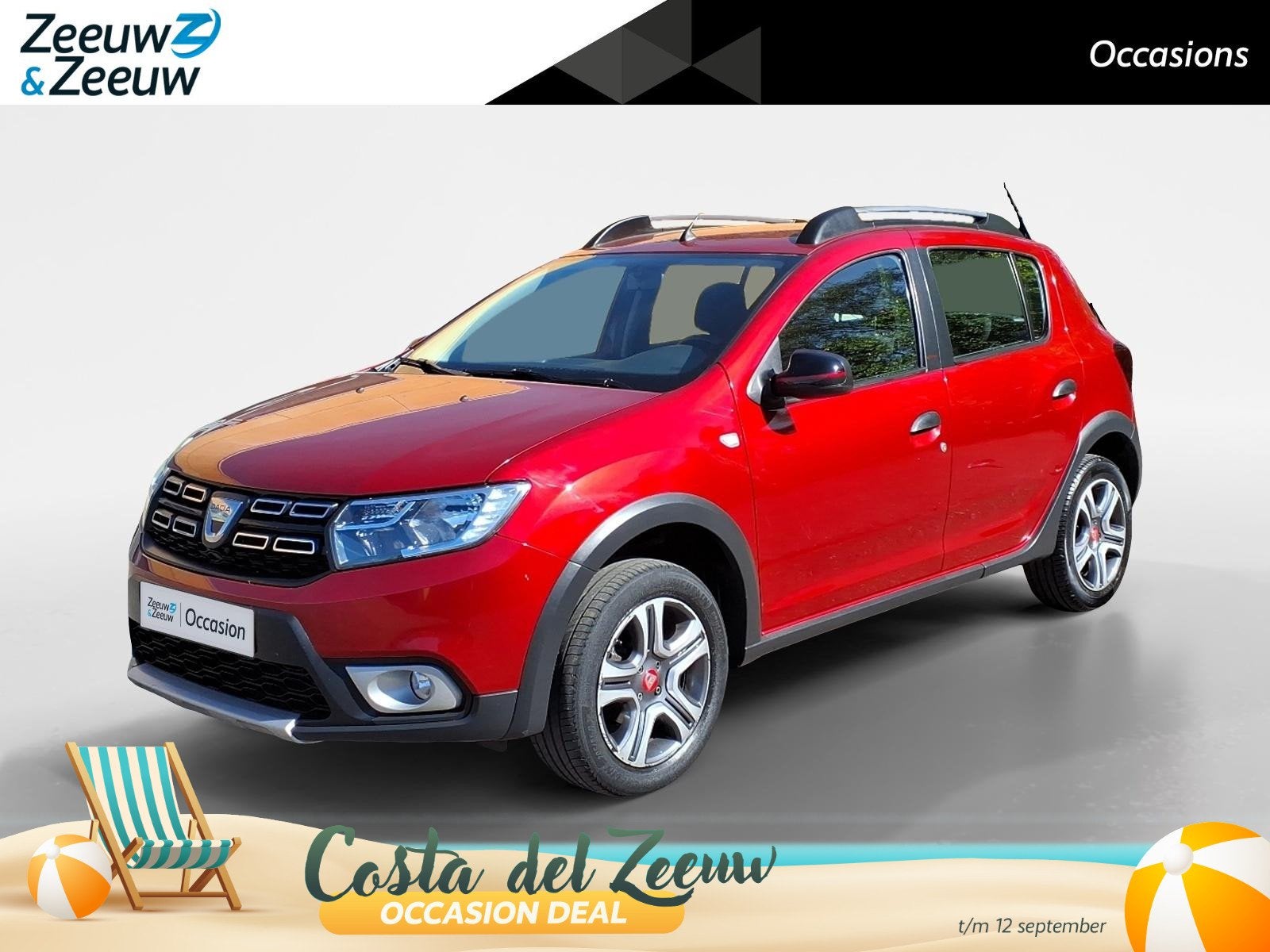 Dacia Sandero 0.9 TCe Tech Road Trekhaak | Navigatie | Pdc e, Auto's, Dacia, Voorwielaandrijving, Stof, Euro 6, Origineel Nederlands