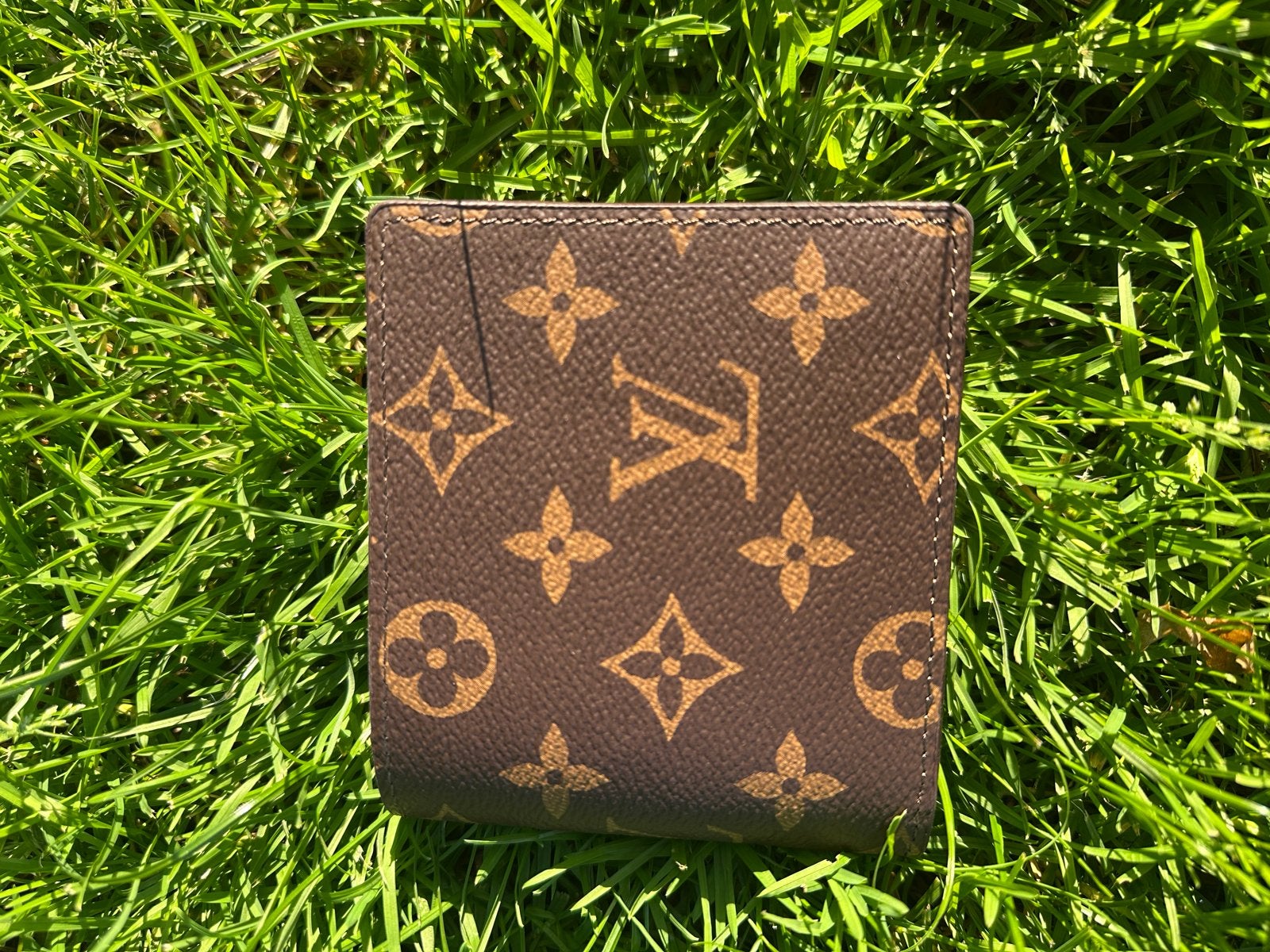 Louis Vuitton Monogram Portemonnee, Overige merken, Bruin, Ophalen of Verzenden, Zo goed als nieuw