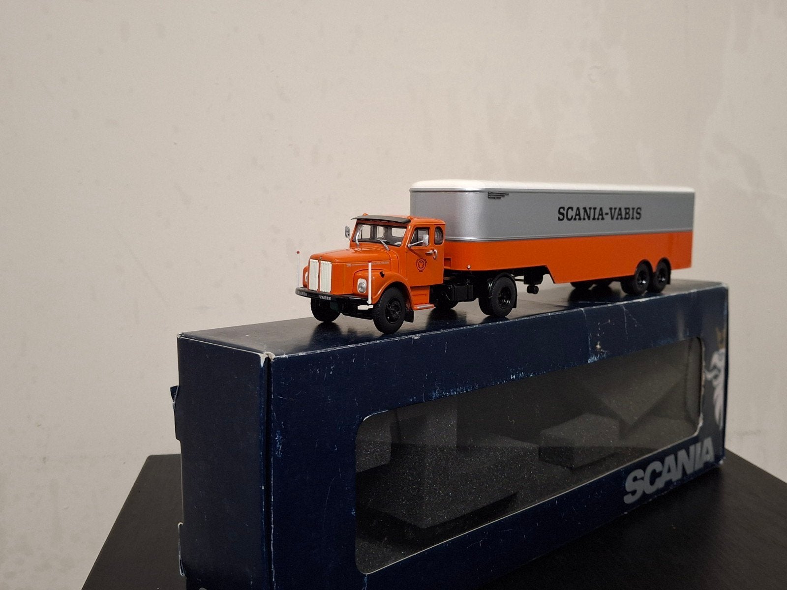 Tekno Scania Vabis, Ophalen of Verzenden, Zo goed als nieuw, Bus of Vrachtwagen, Tekno