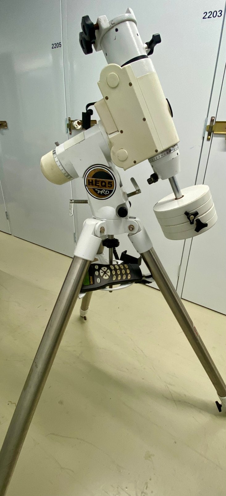 Sky-Watcher HEQ5 Pro SynScan GoTo Montering, Audio, Tv en Foto, Optische apparatuur | Telescopen, Ophalen, 80 tot 200 mm, Met statief