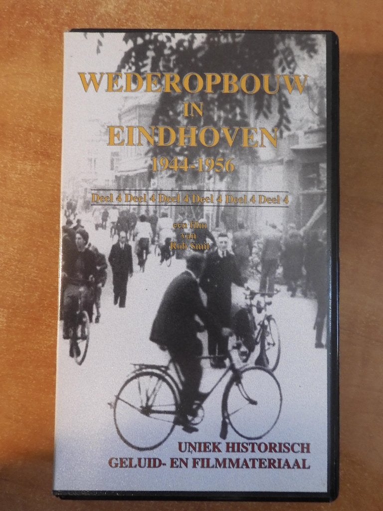 Videoband VHS Wederopbouw in Eindhoven 1944-1956, Alle leeftijden, Zo goed als nieuw, Documentaire, VHS