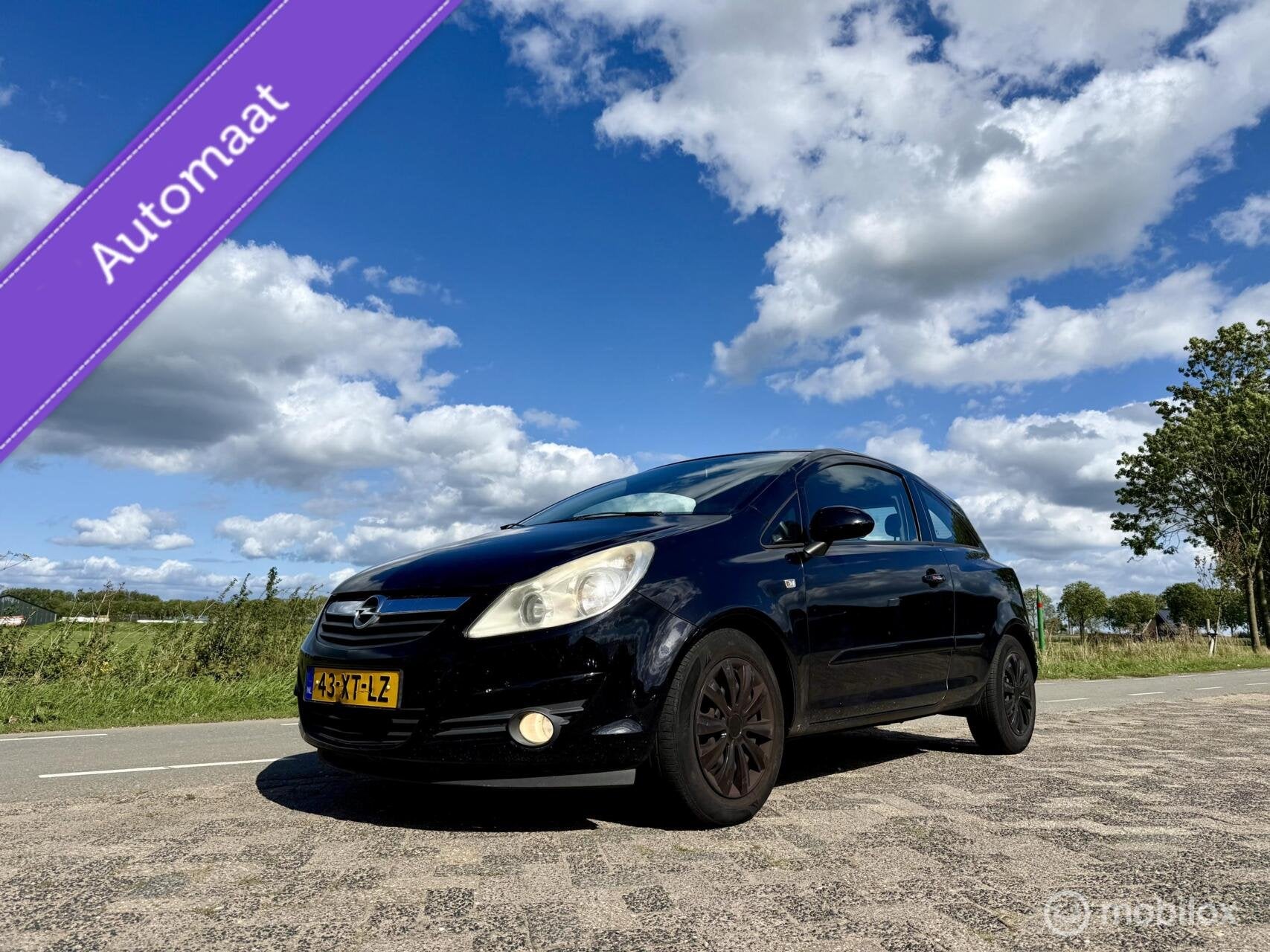 Opel Corsa 1.4-16V Business, BJ 2007 Automaat, Airco, APk