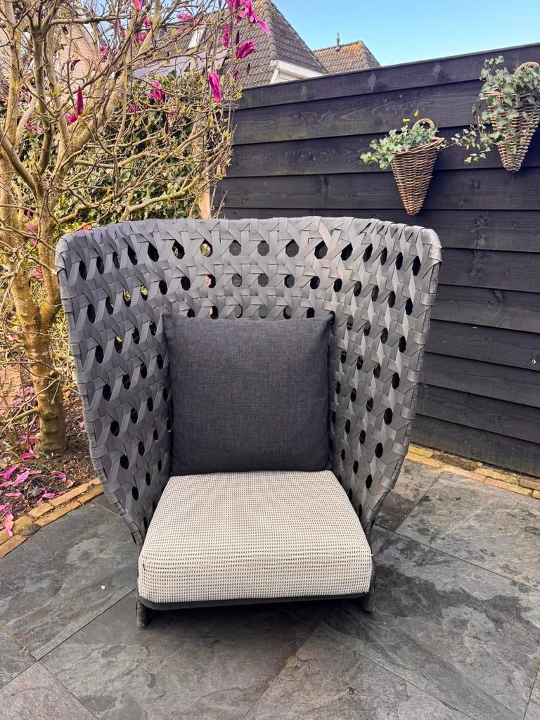 B&B Italia Canesta High Chair Loungeset, Tuin en Terras, Tuinsets en Loungesets, Zo goed als nieuw, Stoel, Ophalen