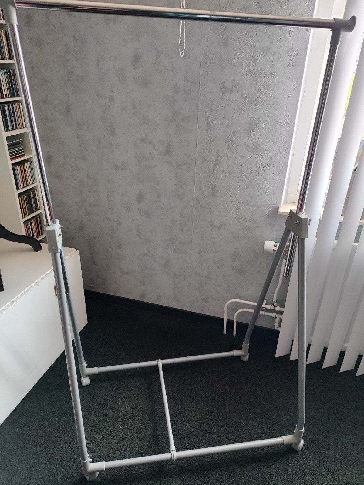 Gratis kledingrek, Ophalen, Gebruikt