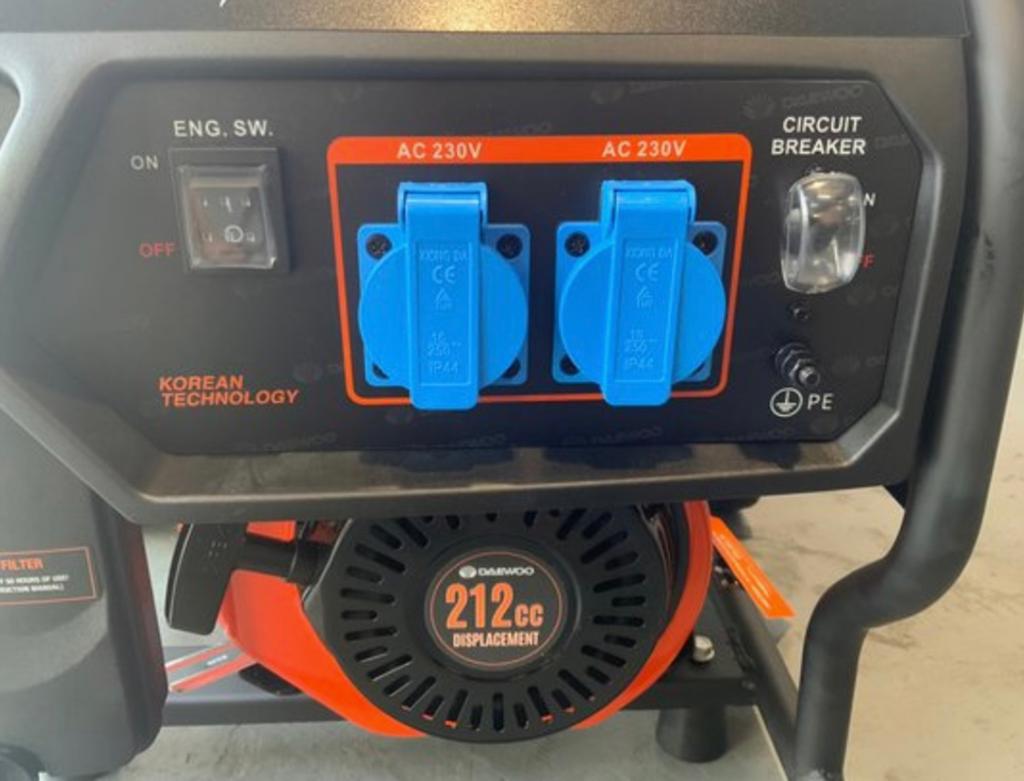 Daewoo stroomgeneratoren, Ophalen of Verzenden, Nieuw, Benzine