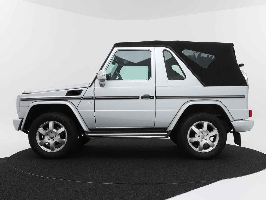 Mercedes-Benz G-klasse 500 Cabrio Volledig ASV Dealer onderh, Auto's, Mercedes-Benz, Automaat, Gebruikt, 296 pk, 4 stoelen