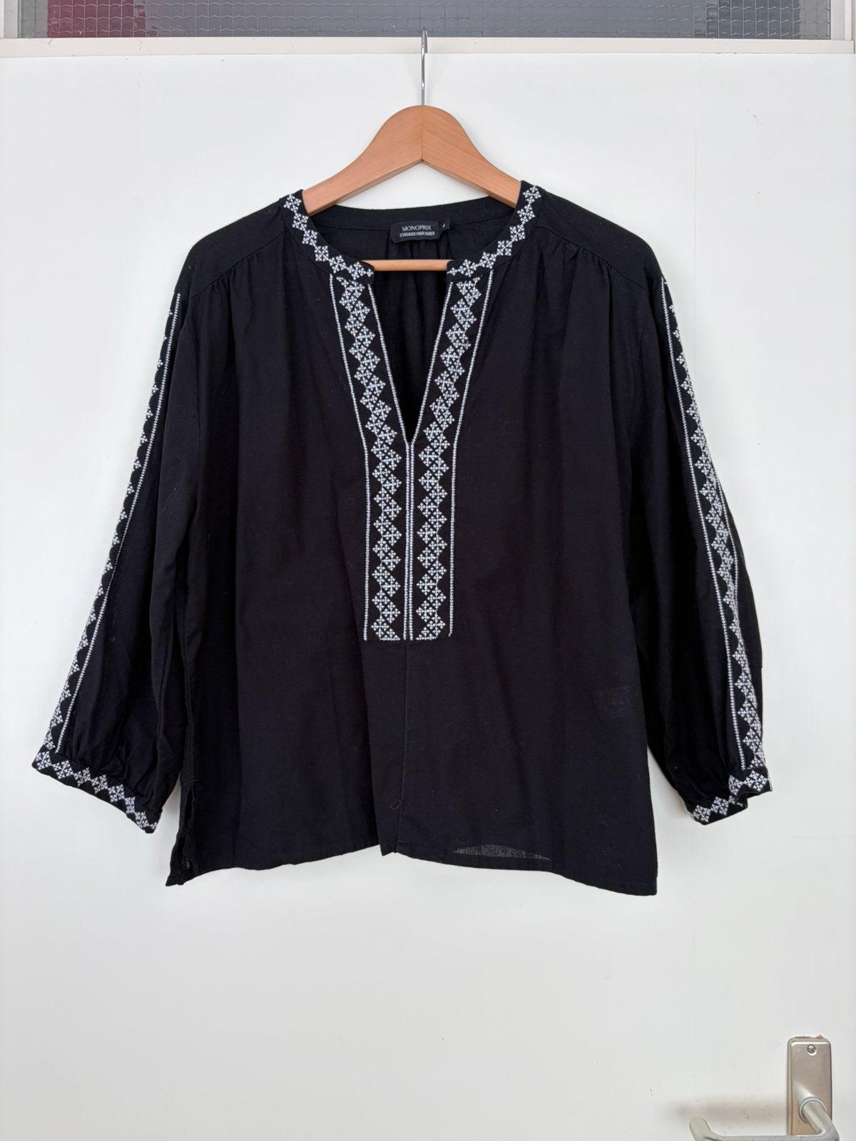Monoprix blouse, Kleding | Dames, Ophalen of Verzenden, Zo goed als nieuw, Maat 38/40 (M)