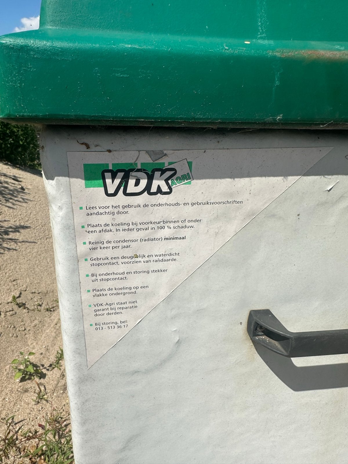 Kadaverkoeling - Koelmotor defect, kast nog goed, Dieren en Toebehoren, Meerdere dieren, Schaap