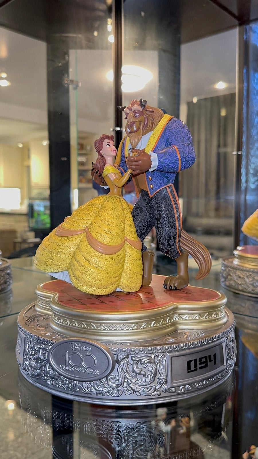 Disney 100 Years of Wonder – Belle & Beast – Iron Studios, Verzamelen, Disney, Ophalen of Verzenden, Assepoester of Belle, Zo goed als nieuw