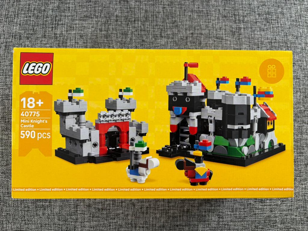 Lego 40775 mini ridderkasteel, Lego, Nieuw, Ophalen of Verzenden, Compleet