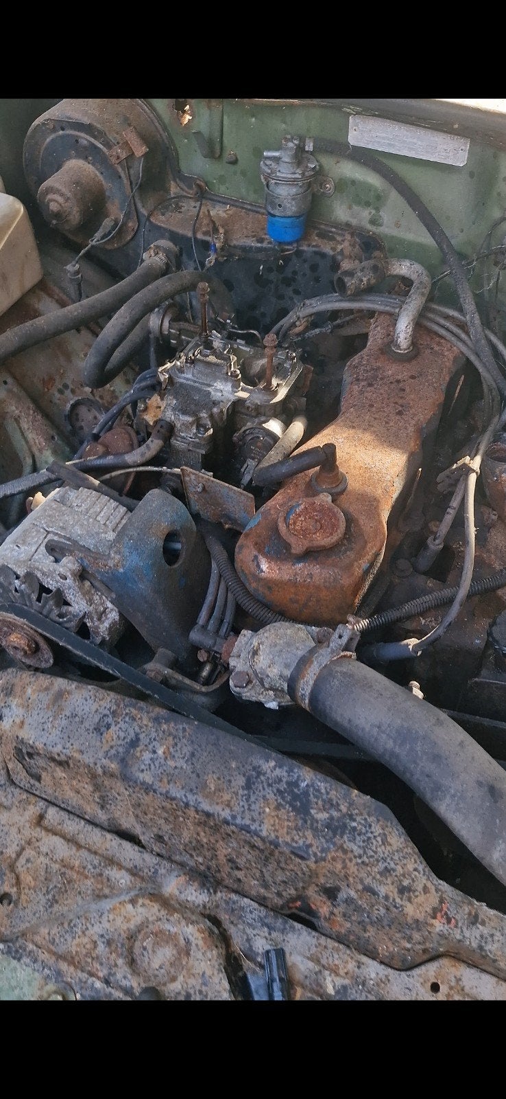 Chevrolet 2.5 Iron Duke Motor met TH200 Automaat, Ophalen, Gebruikt, Chevrolet
