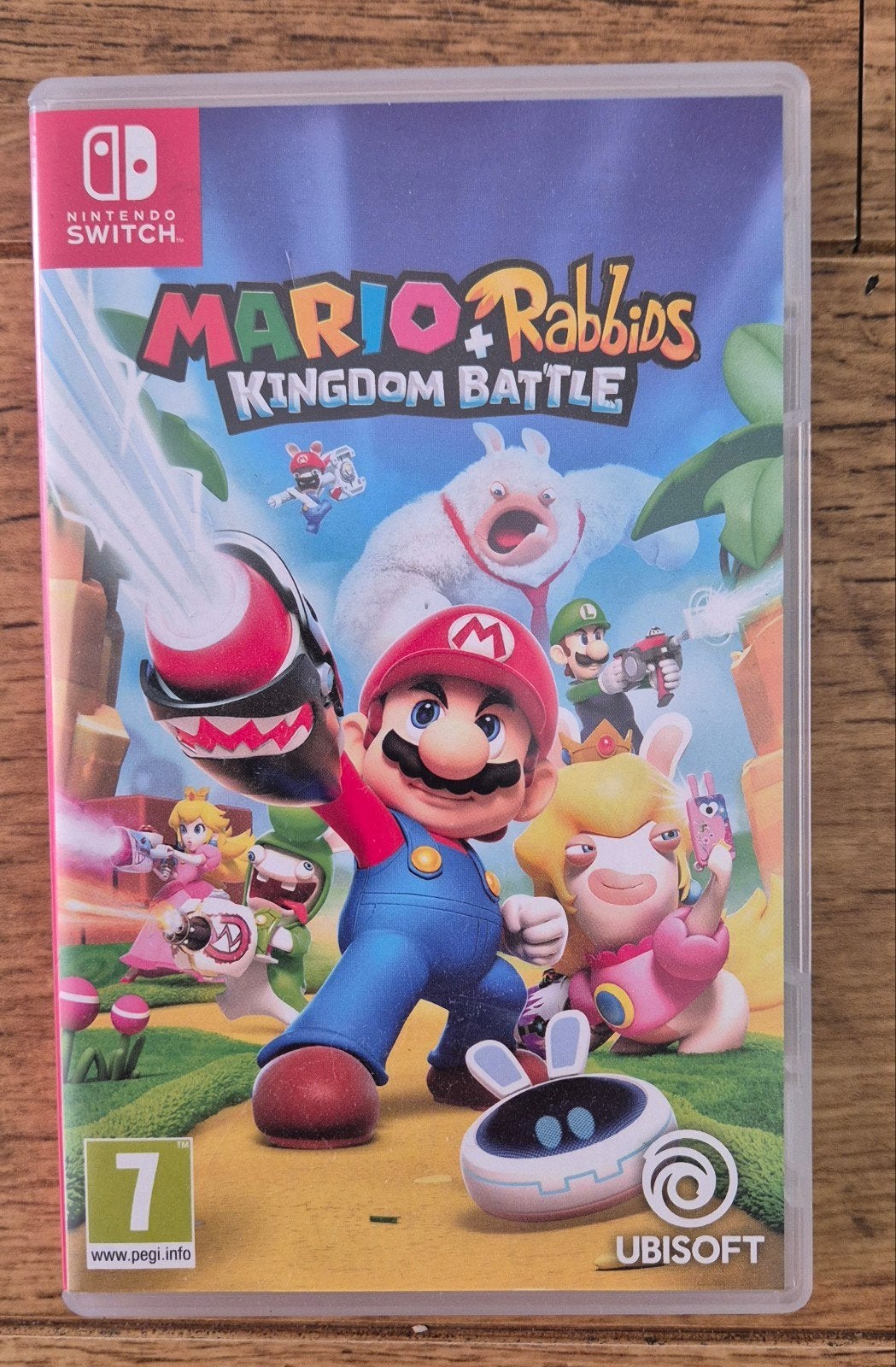 Mario + Rabbids Kingdom Battle Nintendo Switch, Avontuur en Actie, 2 spelers, Ophalen of Verzenden, Zo goed als nieuw