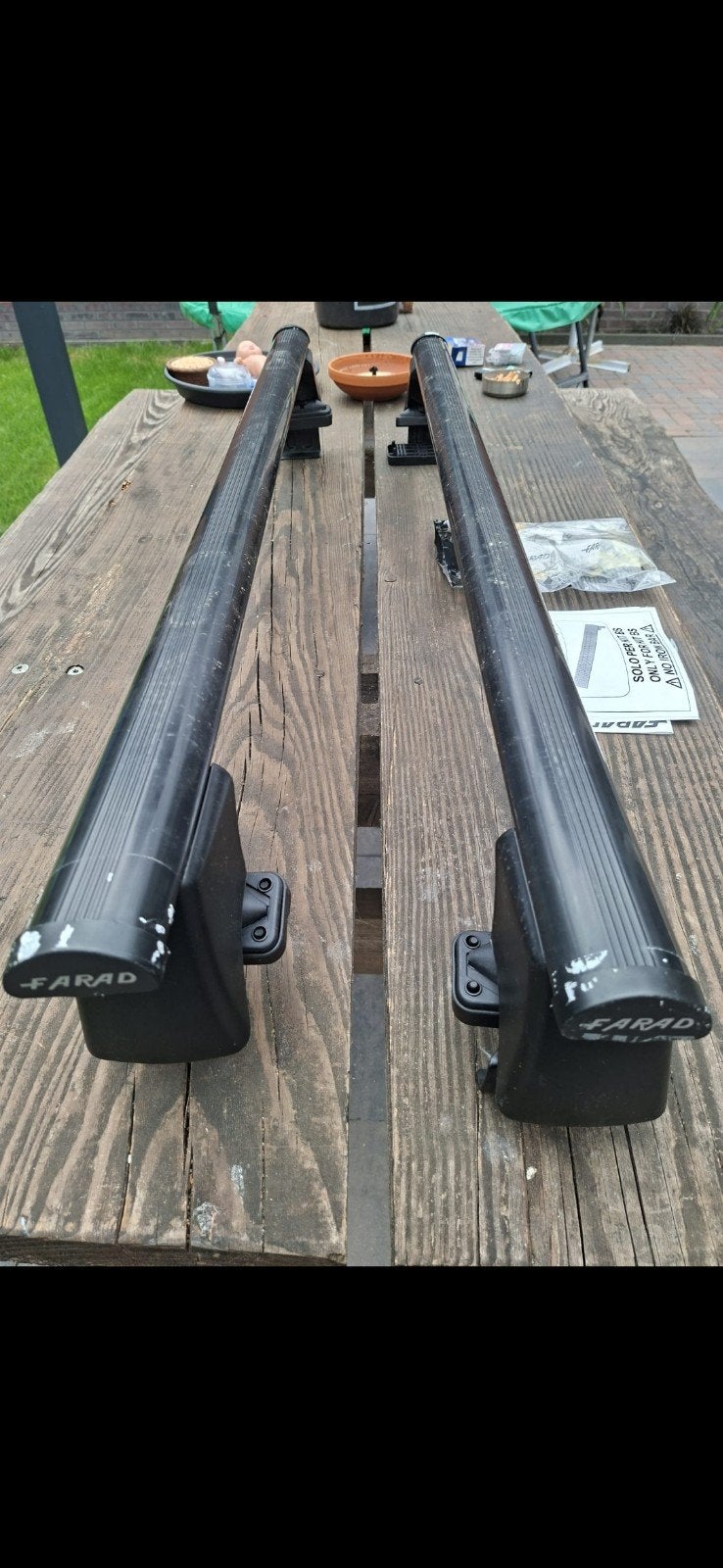 Faradbars dakdragers voor Nissan Juke (2010-2019), Ophalen of Verzenden, Gebruikt
