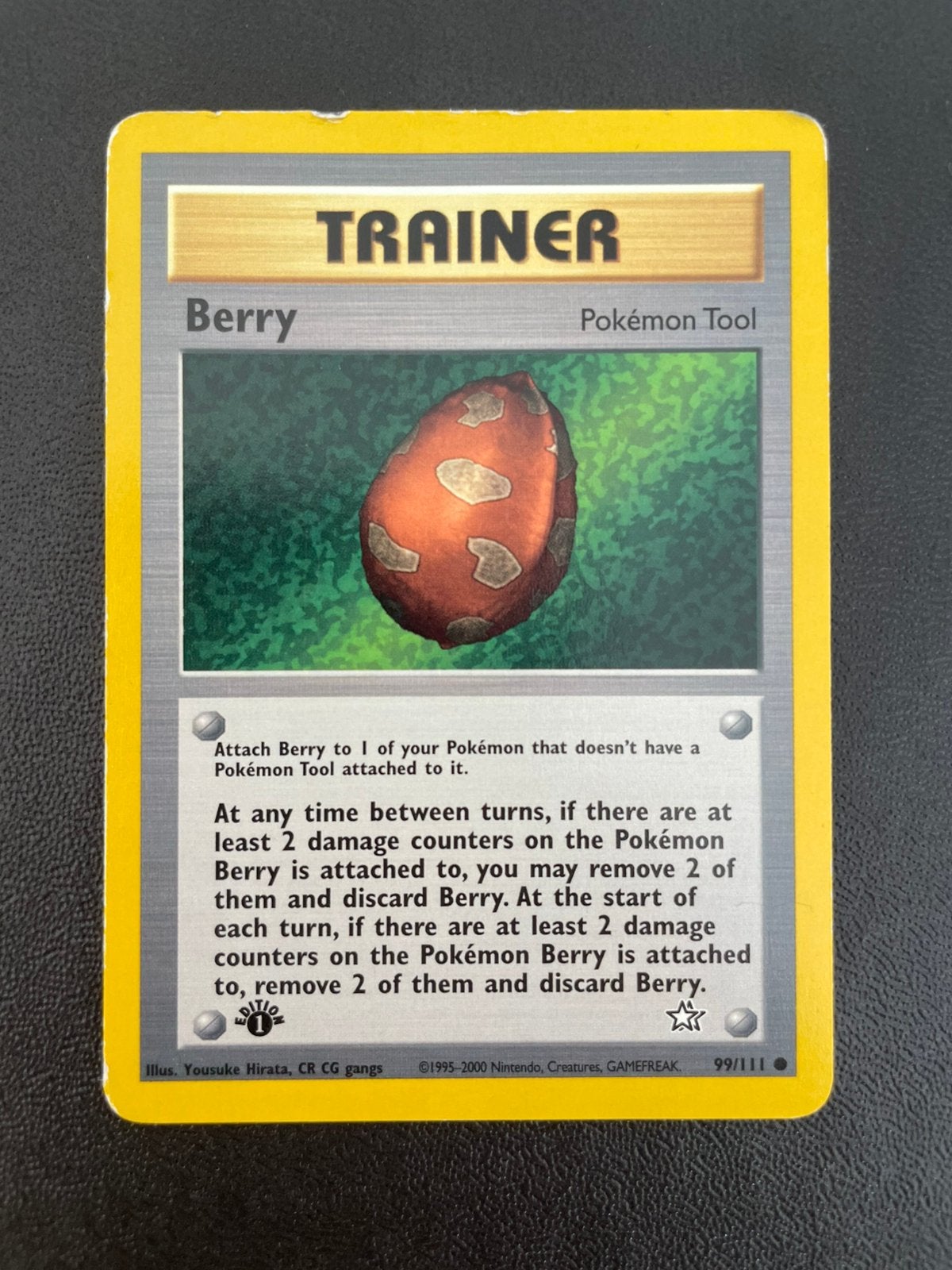 Berry 99/111 First Edition Neo Genesis, Ophalen of Verzenden, Zo goed als nieuw
