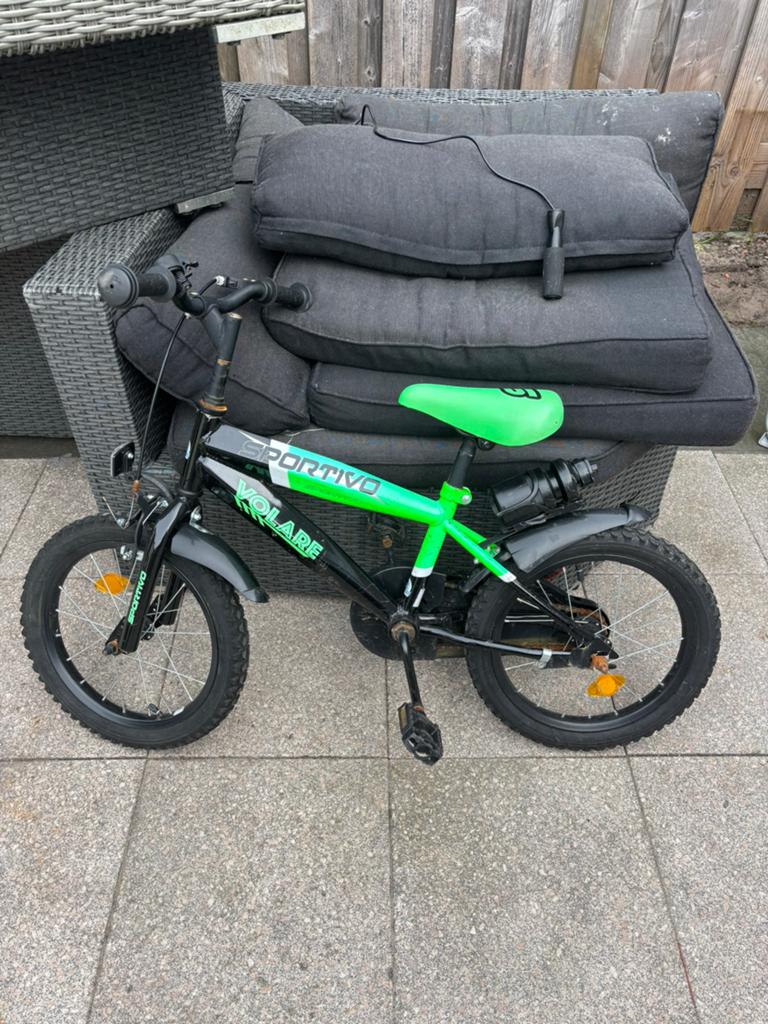 Jongens fiets, Ophalen, 16 inch
