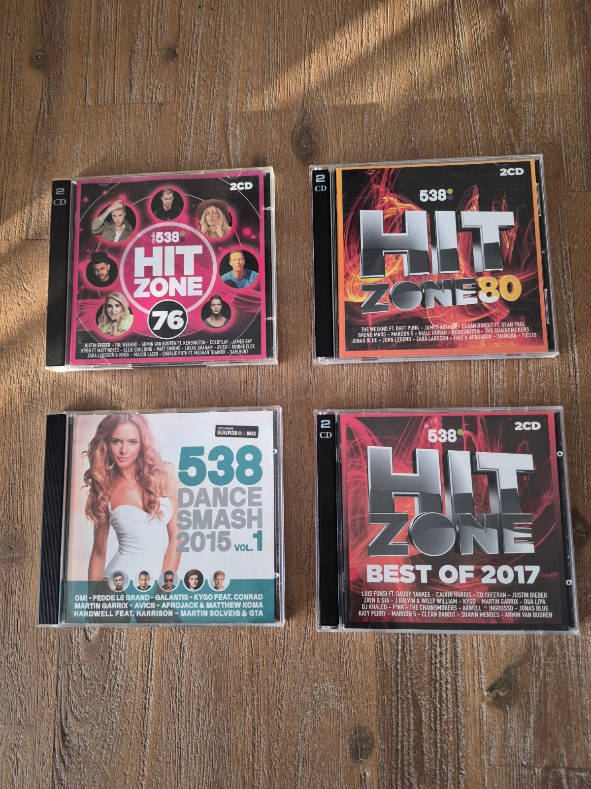4 verzamel cds, Cd's en Dvd's, Ophalen, Zo goed als nieuw