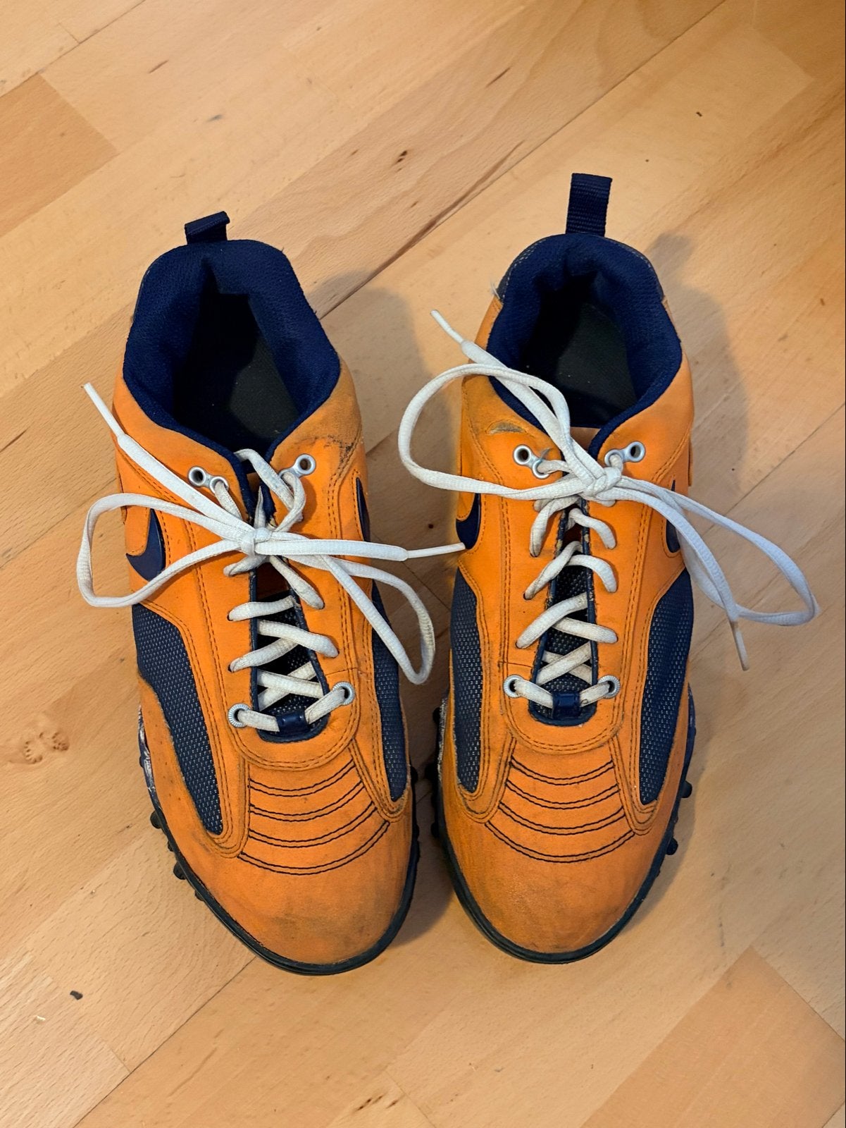 Dita hockey Sportschoenen Oranje/Blauw -  maat 40, Sportschoenen, Oranje, Ophalen of Verzenden, Gedragen