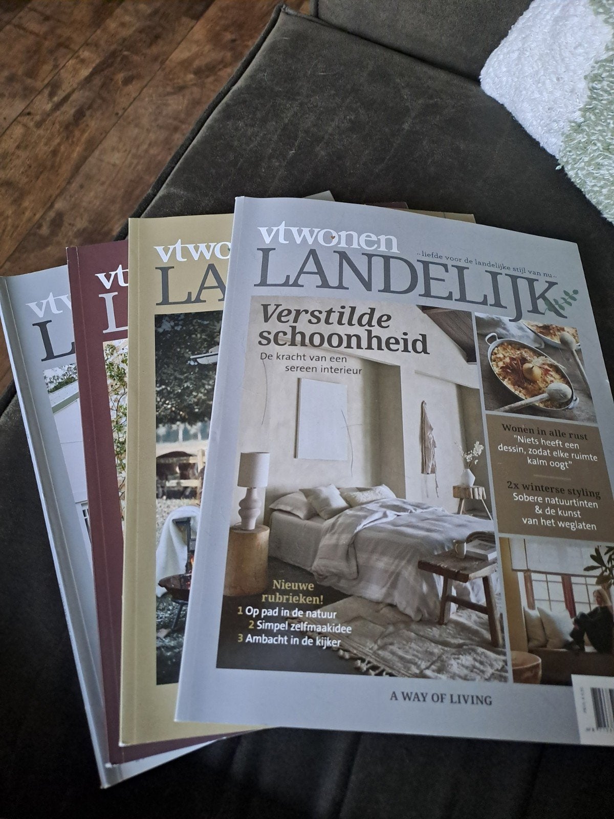 4 vt wonen landelijke stijl, Boeken, Ophalen