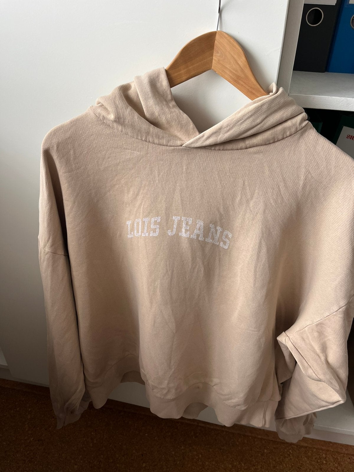Lois jeans licht beige sweater maat s, Ophalen of Verzenden, Zo goed als nieuw, Maat 36 (S), Beige