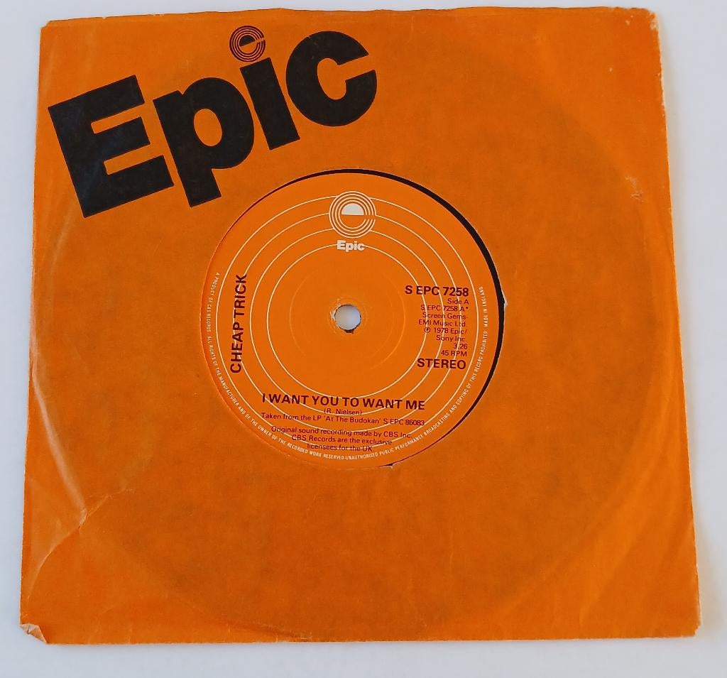 Cheap Trick - I want you to want me, Ophalen of Verzenden, Gebruikt, Pop